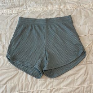 Gilly Hicks Cozy Ribbed Shorts